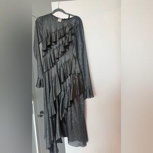 Pascal Millet Fall/Winter Runway Tiered Dress Size 8